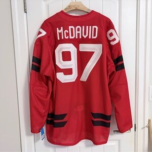BNWT Authentic Bauer 2026 Olympics Canada Connor McDavid Semi Pro Jersey Size 56